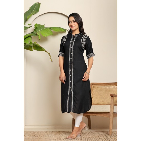 BLACK KURTI 