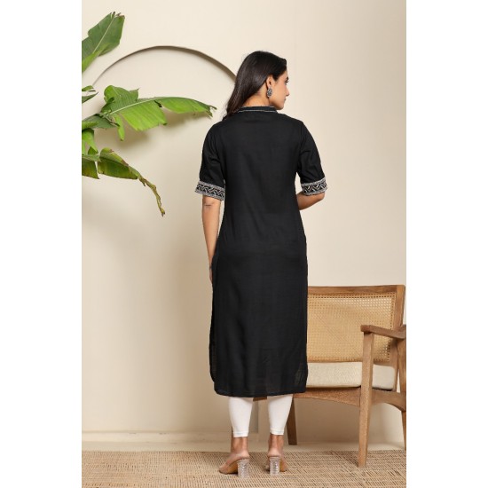 BLACK KURTI 