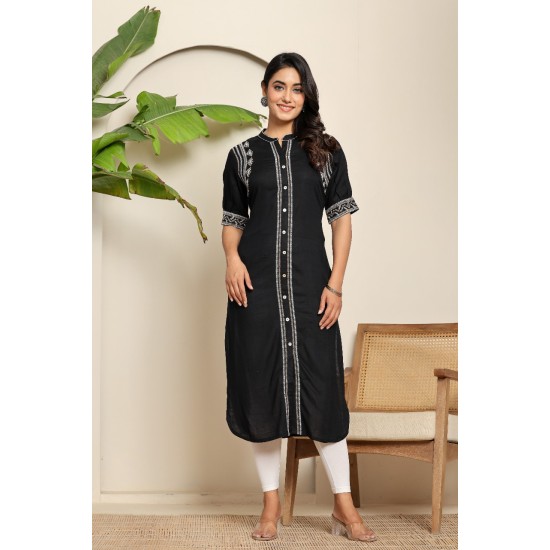 BLACK KURTI 