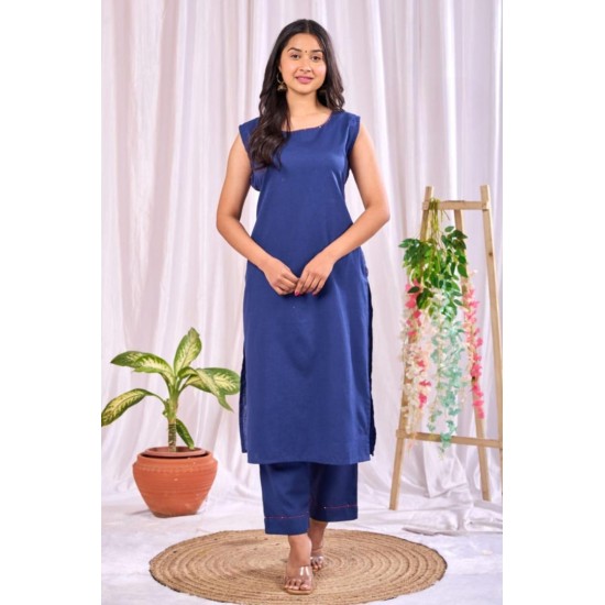 Cotton Co-ord Kurti Set