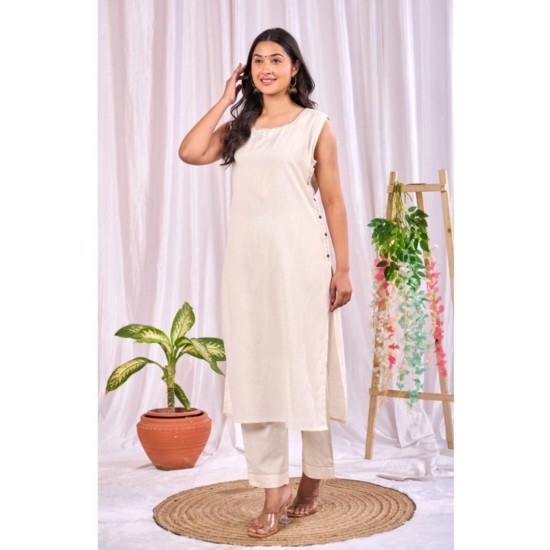 Cotton Co-ord Kurti Set