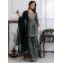 Black Fabric Reyon Suit Set