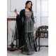 Black Fabric Reyon Suit Set