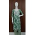 Green & White Printed Cotton Kurta with Pants