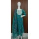 Ghera Style Floral Print Cotton Kurta with Pants & Dupatta