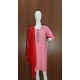 Floral Print Cotton Kurta with Embroidered Yoke and Dupatta