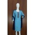Floral Print Cotton Kurta with Embroidered Yoke and Dupatta