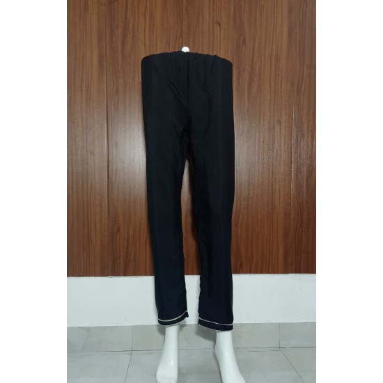 Straight-cut Cotton-blend Pants