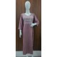 Embroidered Straight Mirror Work Kurti