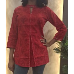 Red Short Kurti