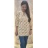 SHORT KURTI CHIKU COLOUR 
