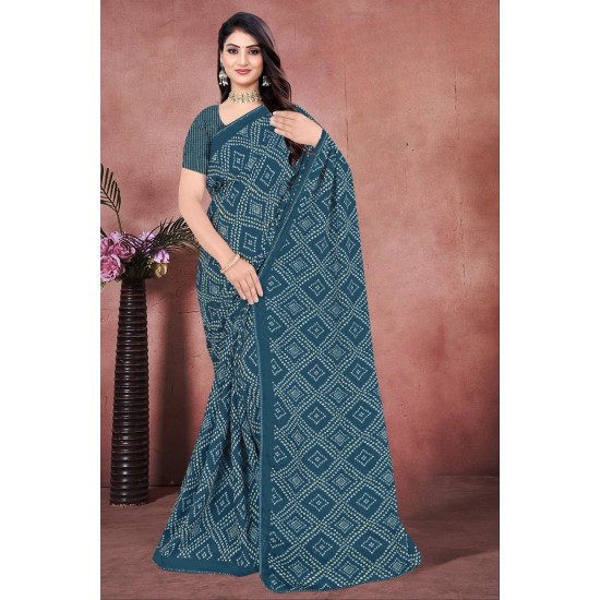 SILVER COIN FASHION SAREE 