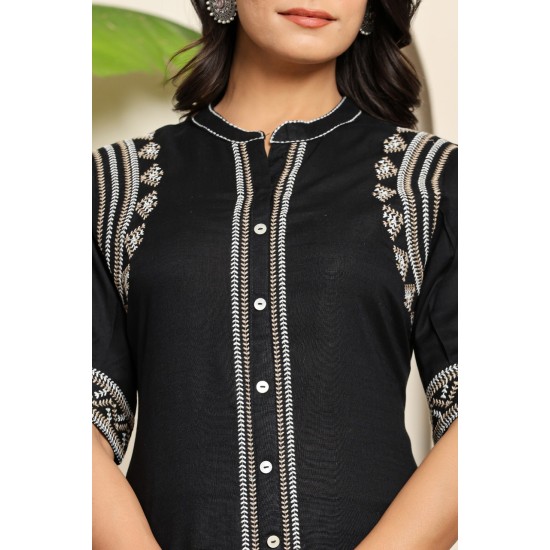 BLACK KURTI 